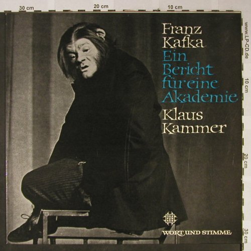 Kafka,Franz - Klaus Kammer: Ein Bericht für eine Akademie, Telefunken(6.41002 AS), D, 1965 - LP - H2376 - 24,00 Euro