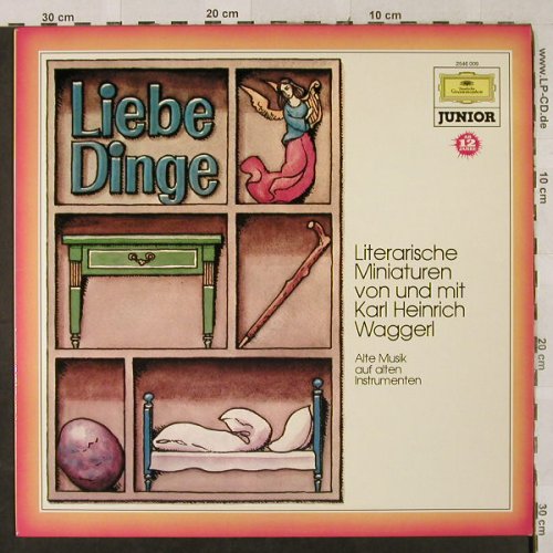 Waggerl,Karl Heinrich: Liebe Dinge.Litera.Miniaturen, D.Gr. Junior(2546 009), D,Ri, 1962 - LP - H2987 - 5,00 Euro