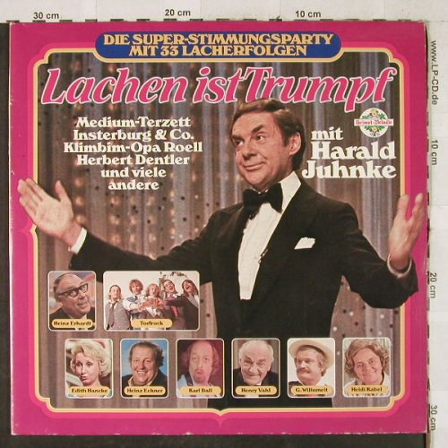 V.A.Lachen ist Trumpf: Harald Juhnke...Friedhelm Riegel, Meimat Melodie(CL 29722), D, Foc, 1980 - 2LP - H3624 - 6,50 Euro