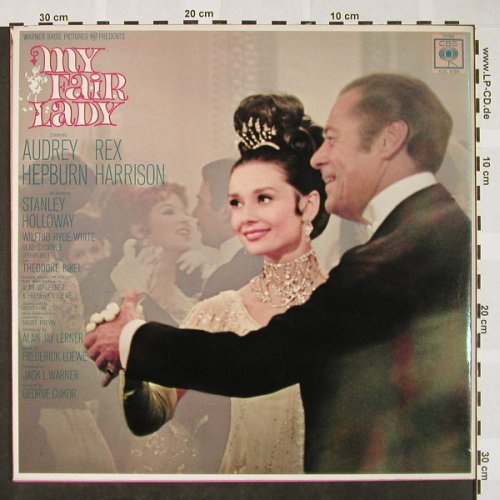 My Fair Lady: A.Hepburn,R.Harrison, OST recording, CBS,engl.vers.(S 70 000), D, Ri, 1964 - LP - H4152 - 5,50 Euro