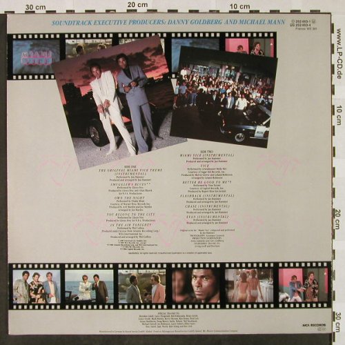 Miami Vice: Original Soundtrack,11 Tr., MCA(252 493-1), D, 1985 - LP - H4459 - 5,00 Euro