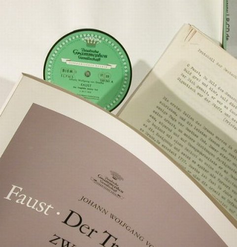 Faust - Goethe: Der Tragödie Zweiter Teil, D.Gr.(43040/42 LPMS), D, 1964 - 3LP - H5040 - 17,50 Euro