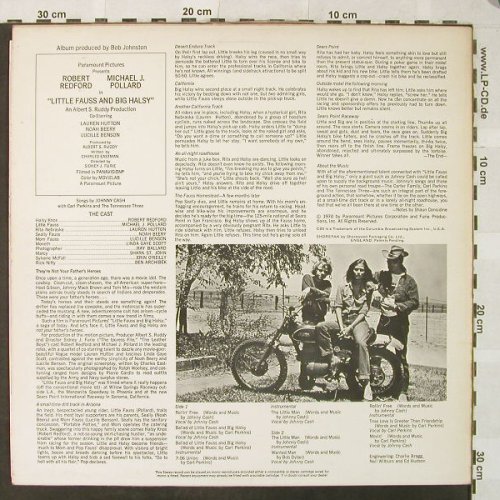Little Fauss and Big Halsy: Cash,Perkins,Tennessee Three, CBS(S 70087), 1971, 1971 - LP - H5296 - 9,00 Euro