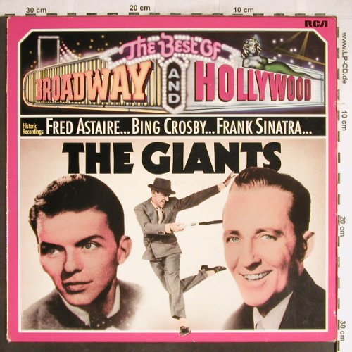 V.A.The Best of Broadway and Hollyw: The Giants, Astaire,Crosby,Sinatra, RCA International(26.21729 AG), D, Ri, 1975 - LP - H6318 - 4,00 Euro