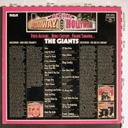 V.A.The Best of Broadway and Hollyw: The Giants, Astaire,Crosby,Sinatra, RCA International(26.21729 AG), D, Ri, 1975 - LP - H6318 - 4,00 Euro
