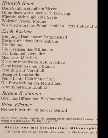 Skoda,Albin: Heiteres und Besinnliches, Preiser Records(PR 3047), A, vg+/vg+,  - LP - H8655 - 5,00 Euro