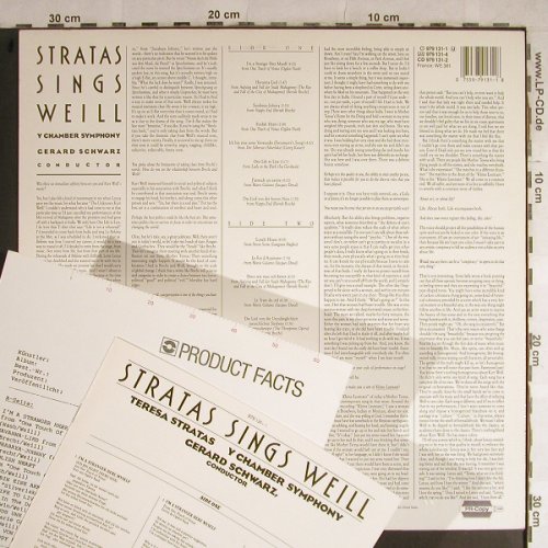 Stratas,Teresa: sings Weill, Nonesuch(979 131-1), D, 1986 - LP - H9064 - 6,00 Euro