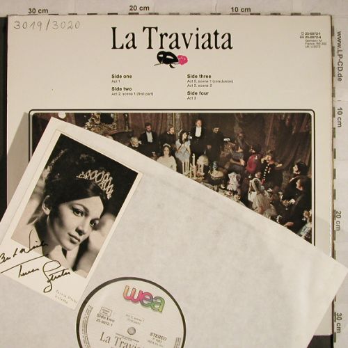 La Traviata: A Film by Fr,Zeffirelli, Foc, WEA(25-0072-1), D, m-/vg+, 1983 - 2LP - H9520 - 7,50 Euro