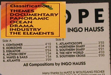 Haus,Ingo: Atlanticscope, SelectedS.(178), D, 1986 - LP - H9677 - 2,50 Euro