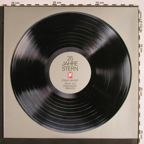 V.A.25 Jahre Stern/Stern Report: Musik u. Zeitgeschichte 1948-1973, Stern (BM 000 0001), D, Foc, 1973 Typ: 2LP Best.-Nr.: V1941 Preis: 17,50 Euro