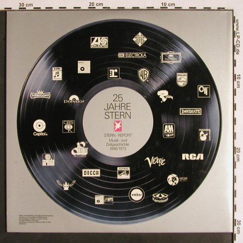 V.A.25 Jahre Stern/Stern Report: Musik u. Zeitgeschichte 1948-1973, Stern (BM 000 0001), D, Foc, 1973 Typ: 2LP Best.-Nr.: V1941 Preis: 17,50 Euro