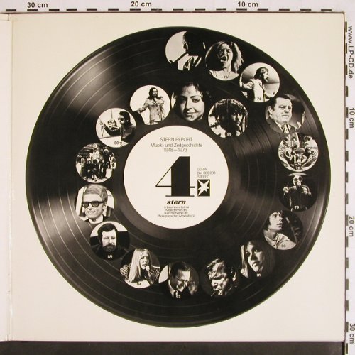 V.A.25 Jahre Stern/Stern Report: Musik u. Zeitgeschichte 1948-1973, Stern (BM 000 0001), D, Foc, 1973 Typ: 2LP Best.-Nr.: V1941 Preis: 17,50 Euro