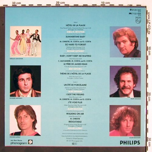 Das Strandhotel: Musik von Mort Shuman, V.A., Phonogram (9120 342), D, 1977 Typ: LP Best.-Nr.: V1992 Preis: 5,00 Euro