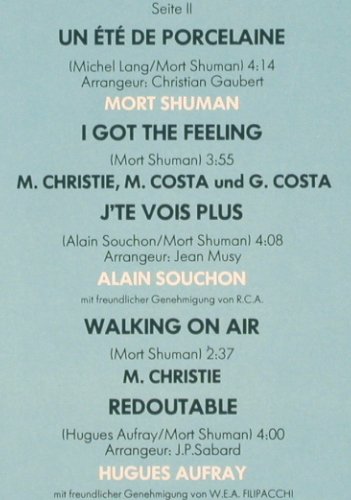 Das Strandhotel: Musik von Mort Shuman, V.A., Phonogram (9120 342), D, 1977 Typ: LP Best.-Nr.: V1992 Preis: 5,00 Euro
