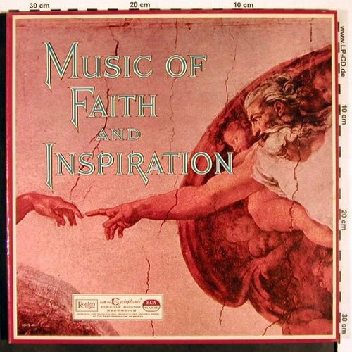 V.A.Music of Faith and Inspiration: Jack Halloran Choir,Dr.H.V.Mitzelfe, Reader's Digest, Mono (RD41-M), US,Schuber, 1962 Typ: 3LP Best.-Nr.: V2336 Preis: 9,00 Euro
