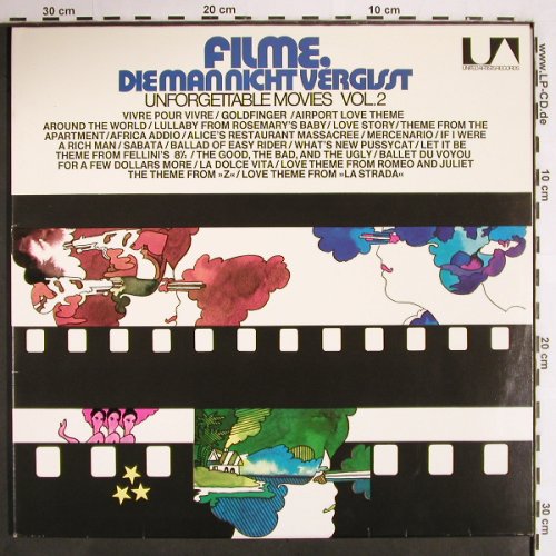 V.A.Filme,die man nicht vergisst: Vol.2, Foc, Vivre pour Vivre..., UA (UAS 29 179/80X), D Typ: 2LP Best.-Nr.: V2362 Preis: 7,50 Euro