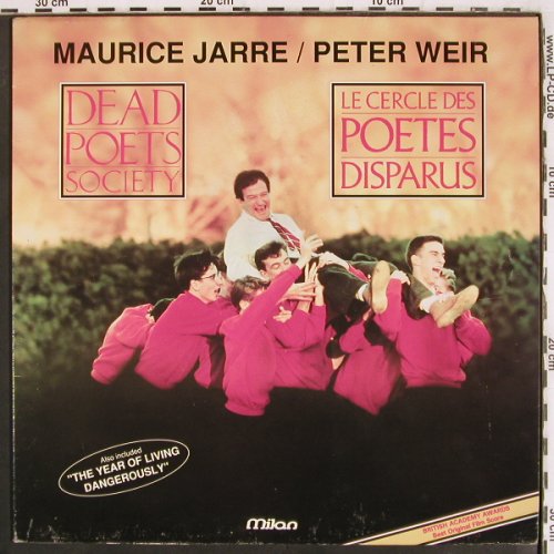 Dead Poets Society: Soundtr.by Maurice Jarre/Peter Weir, Milan (A 558 RC 270), F, 1990 Typ: LP Best.-Nr.: V3802 Preis: 6,00 Euro