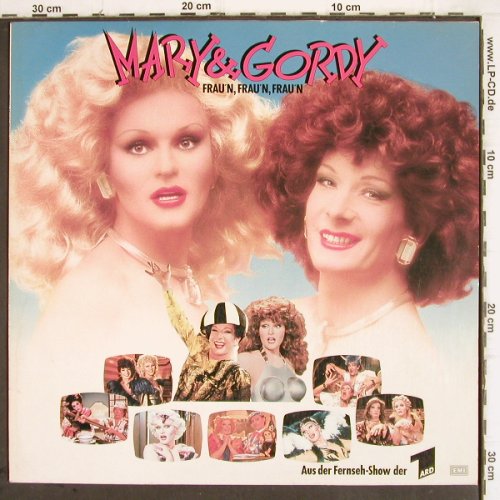 Mary & Gordy:&nbsp;Frau'n,Frau'n,Frau'n, EMI (24 0417 1), D, 1985 Typ:&nbsp;LP Best.-Nr.:&nbsp;V422 Preis:&nbsp; 7,50 Euro