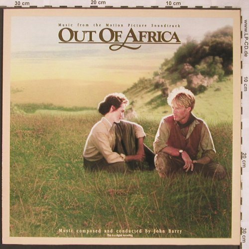 Out Of Africa:&nbsp;Music from Soundtrack by John Barry, MCA (03310), D, 1985 Typ:&nbsp;LP Best.-Nr.:&nbsp;V649 Preis:&nbsp; 6,00 Euro