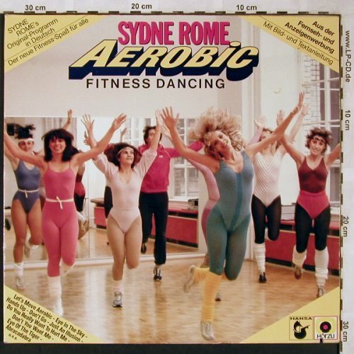 V.A.Sydne Rome-Aerobic:&nbsp;Fitness Dancing, Foc, Hansa (205 299-502), D, 1983 Typ:&nbsp;LP Best.-Nr.:&nbsp;V817 Preis:&nbsp; 6,00 Euro