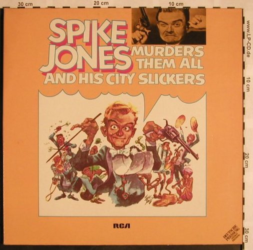 Jones,Spike & His City Slickers: Murders Them All, Foc, RCA Victor(26.28018), D, 1973 - 2LP - X1148 - 7,50 Euro