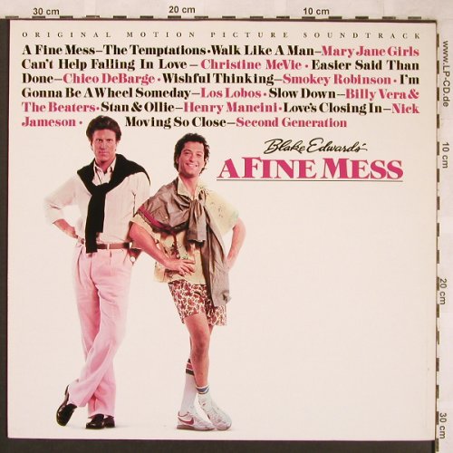 A Fine Mess - Blake Edwards': 10 Tr. V.A.,Temptation...Mancini, Motown/RCA(ZL 72440), D, 1986 - LP - X1824 - 4,00 Euro