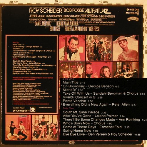 All That Jazz - Roy Scheider: Hinter dem Rampenlicht, Casablanca(9128 045), D,  - LP - X1827 - 7,50 Euro