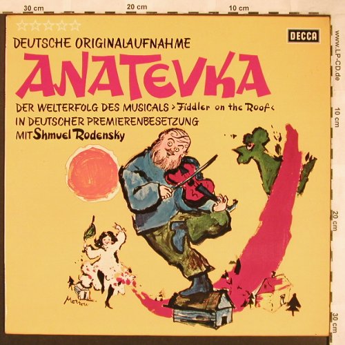 Anatevka: Deutsche Originalaufnahme, Decca(SLK 16 533-P), D, 1969 - LP - X1849 - 6,00 Euro