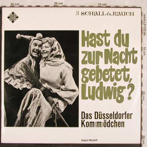 Düsseldorfer Kom(m)ödchen: Hast du zur Nacht gebetet,Ludwig ?, Telefunken(TSC 13 434), D, 1964 - LP - X189 - 22,50 Euro