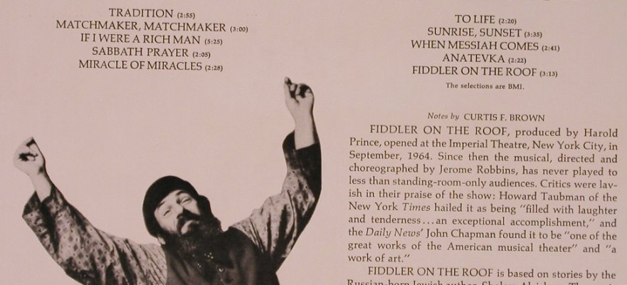 Fiddler on the Roof: Herschel Bernardi sings, Harmony(KH 30757), US,  - LP - X1902 - 5,00 Euro