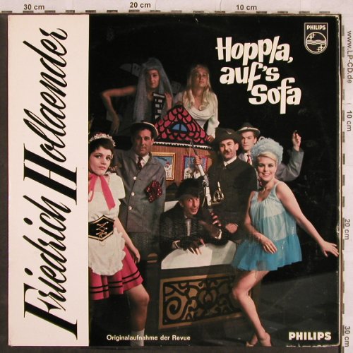 Hollaender,Friedrich: Hoppla, auf's Sofa, VG-/vg+, Philips(S 48 006 L), D,  - LP - X205 - 5,00 Euro