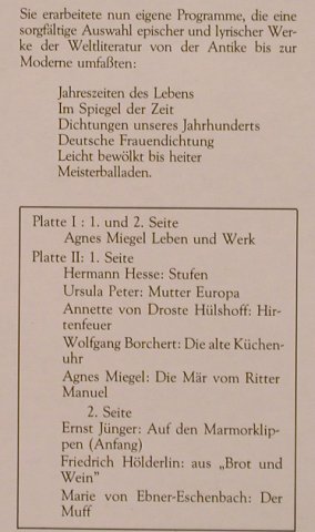 Sturmfels,Freya Monje: Die Stimme, Foc, F.M.Sturmfels(14032/1), D,  - 2LP - X219 - 17,50 Euro