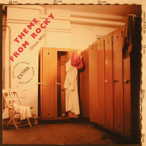 Round-One(Rocky): Theme fr.Rocky,Rival Mix+Tiger Beat, Italoheat(ITH 003), D,Lim.Ed., 1984 - 12inch - X2296 - 4,00 Euro