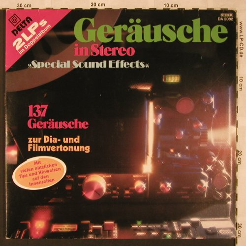 Geräusche In Stereo: 137 Tr.,Special Sound Effects, Delta(DA 2082), D, 1979 - 2LP - X2397 - 5,00 Euro