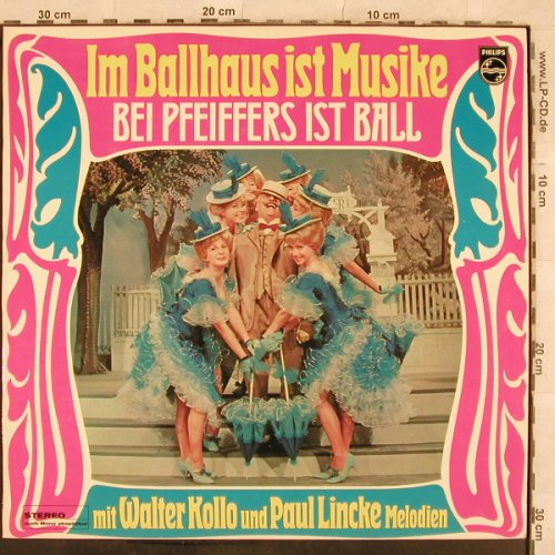 V.A.Im Ballhaus ist Musike: bei Pfeiffers ist Ball, Philips(844 318), D, 1968 - LP - X284 - 9,00 Euro