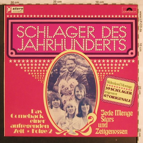 V.A.Schlager des Jahrhunderts: Sprechmaschine...ABBA,1908-1976, Polydor/Stern(2371 719), D,  - LP - X4087 - 6,00 Euro