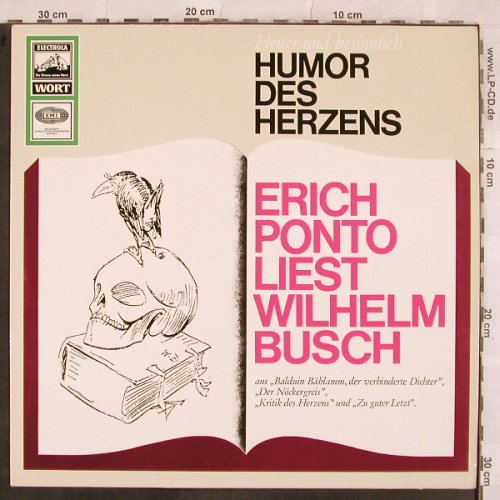 Busch,Wilhelm: Humor des Herzenz, Erich Ponto, Electrola Wort(12 8800 1), D,Mono, Ri,  - LP - X415 - 5,00 Euro