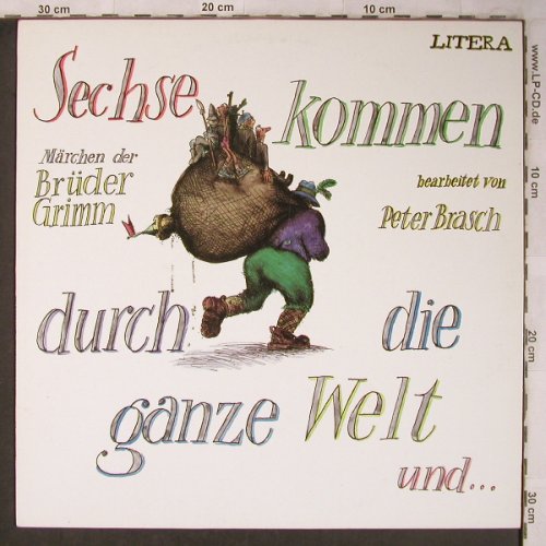 Gebrüder Grimm, Märchen der: Sechse kommen d.d.ganze Welt..., Litera(8 65 417), DDR, 1989 - LP - X5179 - 6,00 Euro