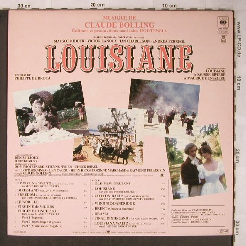 Louisiane: by Claude Bolling,Philippe de Broca, CBS(CBS 71127), NL, 1984 - LP - X5465 - 6,00 Euro