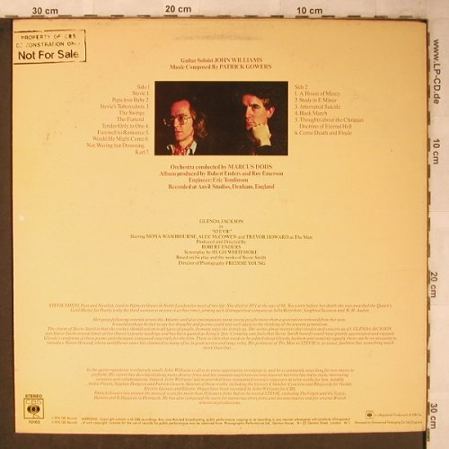 Stevie: A Film Sound Track Recording, CBS, PromoStoc(CBS 70165), UK,m-/vg+, 1978 - LP - X5481 - 6,00 Euro