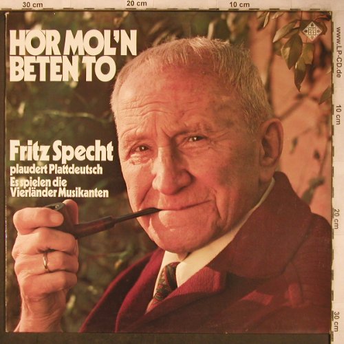 Specht,Fritz: Hor Mol'n Beten To, Telefunken(6.22152 AF), D, 1975 - LP - X5502 - 7,50 Euro