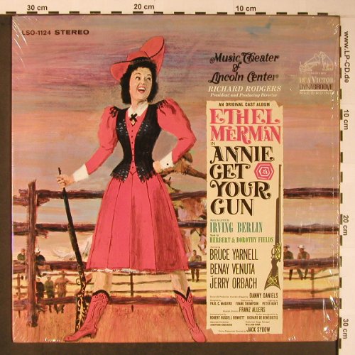 Annie Get Your Gun: Ethel Merman, orignal cast, RCA(LSO-1124), US,  - LP - X5956 - 9,00 Euro