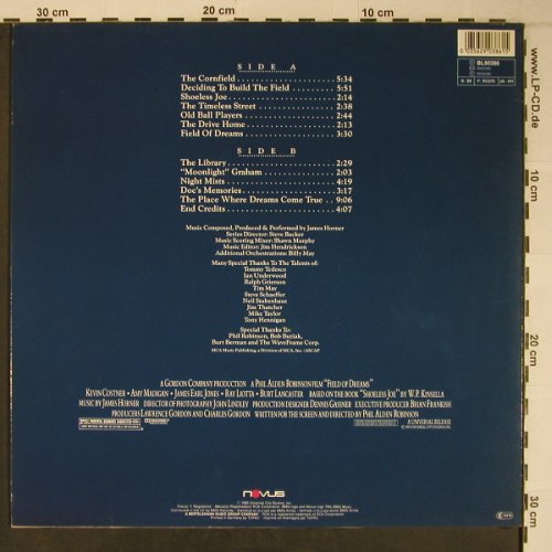 Field of Deams: Conm+Cond. By James Horner, Novus(BL90386), D,like new, 1989 - LP - X6591 - 9,00 Euro