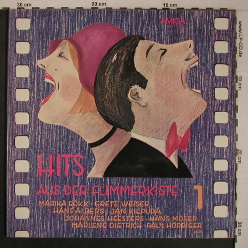 V.A.Hits aus der Flimmerkiste 1: HeinzRühmann...Ilse Werner, Foc, Amiga(8 40 173-174), DDR, 1978 - 2LP - X6931 - 9,00 Euro