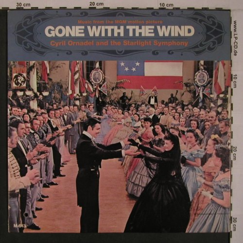 Gone With The Wind: Original Motion Picture, Metro Records(M-613), US, co,  - LP - X6959 - 7,50 Euro
