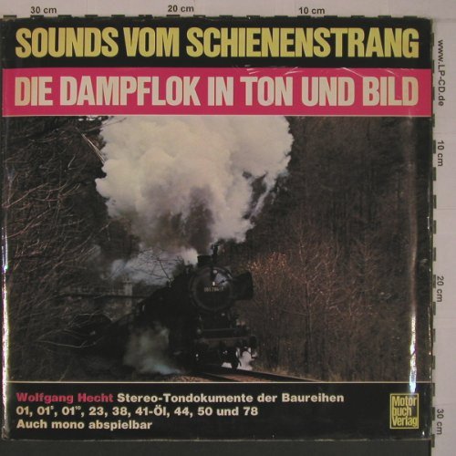 Sounds vom Schienenstrang: Die Dampflok in Ton und Bild,Bookl., Motor Buch Verlag(4001), D, m-/VG-,  - LP - X6966 - 9,00 Euro