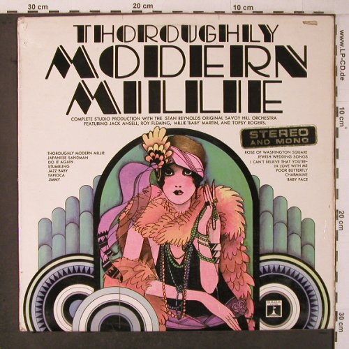 Thoroughly Modern Millie: Studio Progr. Stan Reynolds..20's, Saga(ERO 8109), UK, 1967 - LP - X7053 - 9,00 Euro