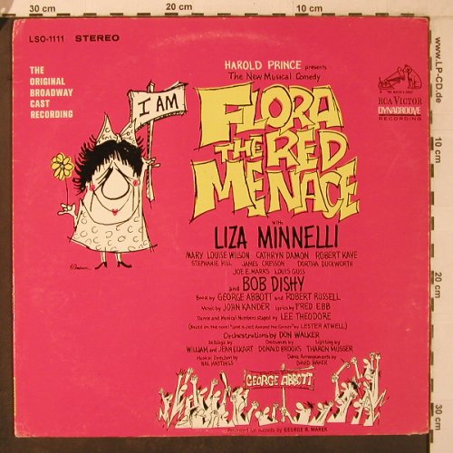 Flora the Red Menace-Liza Minnelli: The Orign.Broadway Cast Rec., RCA(LSO-1111), US, 1965 - LP - X7199 - 12,50 Euro
