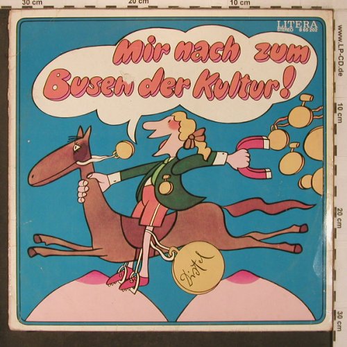 Distel: Mir nach zum Busen der Kultur, Auss, Litera, spielt gut(8 65 202), DDR,vg+/VG, 1974 - LP - X7405 - 5,00 Euro