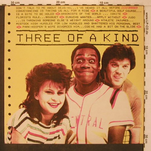 Three of a Kind: Lenny Henry, T.Ullman,D.Copperfield, BBC Records(REB 480), UK, 1983 - LP - X7524 - 7,50 Euro